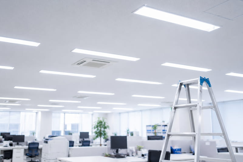 LED照明・省エネ改修工事イメージ(イメージ画像)