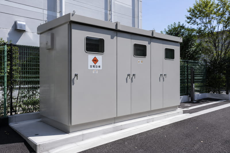 高圧受変電設備の点検イメージ(イメージ画像)